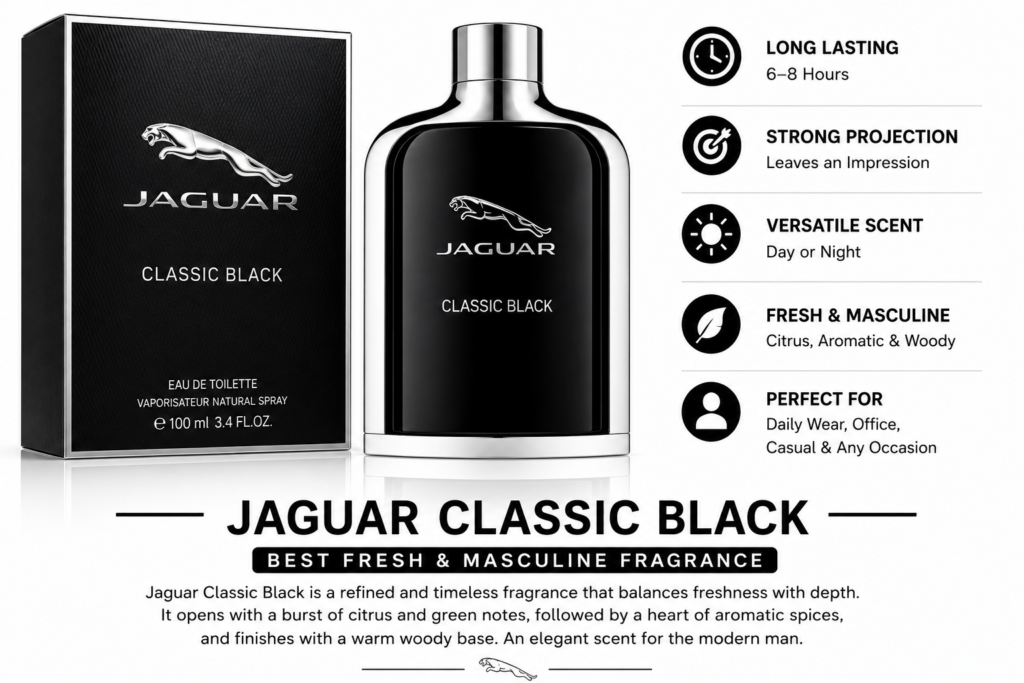 jaguar classic black fragrance