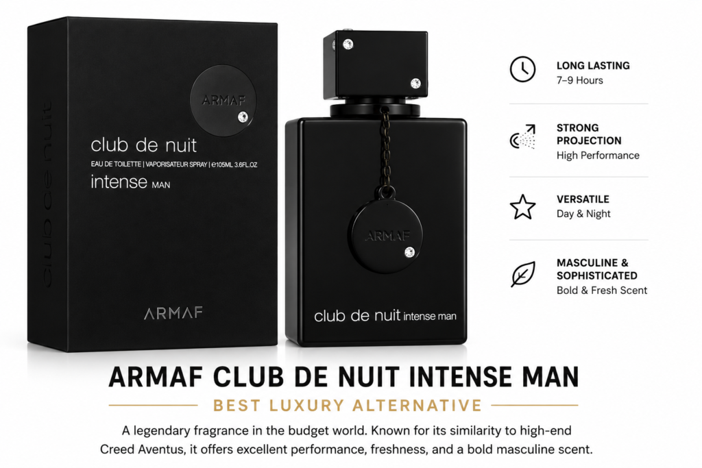 sleek luxury fragrance